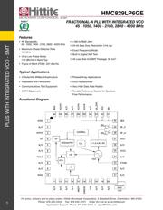 HMC829LP6GE 数据规格书 4