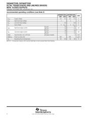 SN74ABT2245DWRE4 datasheet.datasheet_page 4