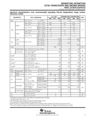 SN74ABT2245DWRE4 datasheet.datasheet_page 5