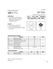 IRF7831 datasheet.datasheet_page 1