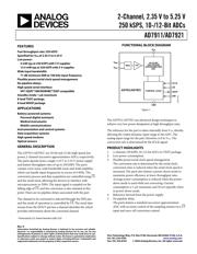 AD7911AUJ-REEL7 datasheet.datasheet_page 1