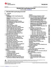 TMS320C6748BZCE3 datasheet.datasheet_page 1