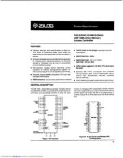 Z84C1008VEC datasheet.datasheet_page 1