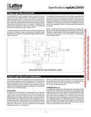 ISPGAL22V10C-15LK 数据规格书 3