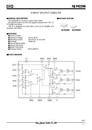 NJM2296M-(TE2) datasheet.datasheet_page 1