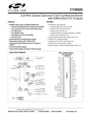 CY28441ZXC 数据规格书 1