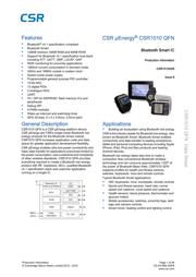 CSR1010A05-IQQM-R datasheet.datasheet_page 2