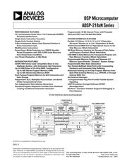 ADSP-2184NBST-320 datasheet.datasheet_page 1