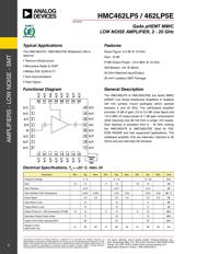 HMC462LP5TR 数据规格书 1