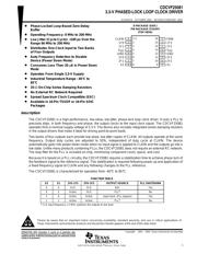 CDCVF25081 数据规格书 1