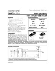 IR2213STRPBF 数据规格书 1