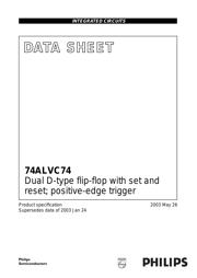 74ALVC74D,118 datasheet.datasheet_page 1