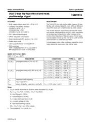 74ALVC74D,118 datasheet.datasheet_page 2