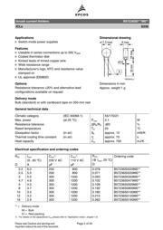 B57236-S100-M 数据规格书 2