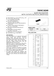 74VHC16240TTR datasheet.datasheet_page 1