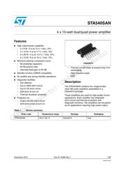 STA540SAN 数据规格书 1