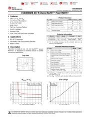 CSD18502Q5BT Datenblatt PDF