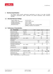 SCA1000 数据规格书 3