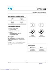 STTH10002 datasheet.datasheet_page 1