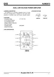 NJM2073 datasheet.datasheet_page 1