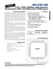 MAX5886EGK 数据规格书 1