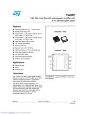 TS2007_11 数据规格书 1