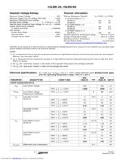 ISL28210FBZ datasheet.datasheet_page 4