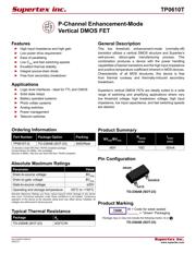 TP0610T-G Datenblatt PDF