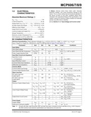 MCP609-I/SL 数据规格书 3