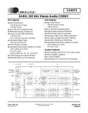 CS4271-DZ 数据规格书 1