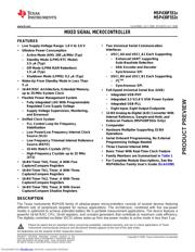 MSP430F5528IRGC datasheet.datasheet_page 1