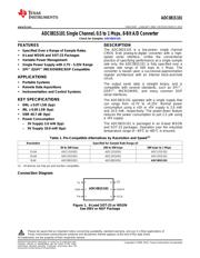 ADC081S101CISDX/NOPB datasheet.datasheet_page 1