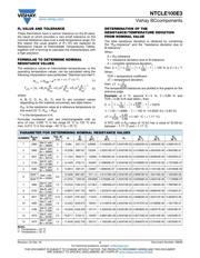 NTCLE100E3472HT1 数据规格书 4