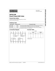 DM74LS08M datasheet.datasheet_page 1