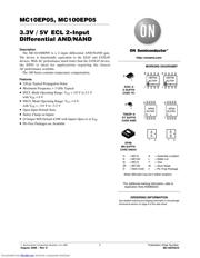 MC100EP05MNR4 datasheet.datasheet_page 1