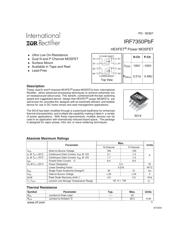 IRF7350PBF datasheet.datasheet_page 1