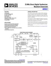 AD9832BRUZ-REEL datasheet.datasheet_page 1