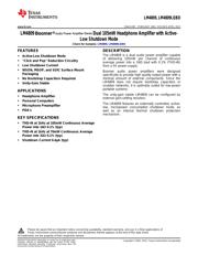 LM4809LDX/NOPB datasheet.datasheet_page 1