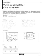 BA7612F 数据规格书 1