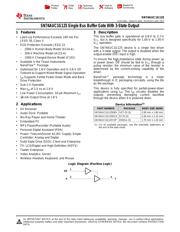 74AUC1G125DBVRG4 datasheet.datasheet_page 1