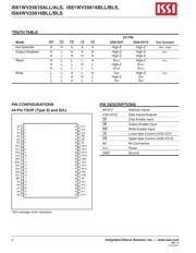 IS61WV25616BLL-10T datasheet.datasheet_page 2