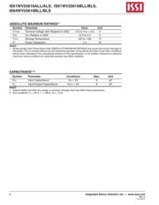 IS61WV25616BLL-10T datasheet.datasheet_page 6