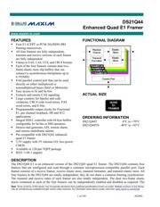 DS21Q44TN+ datasheet.datasheet_page 1