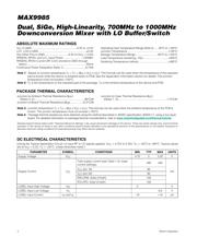 MAX9985ETX+ datasheet.datasheet_page 2