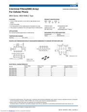 MEA1608LC080 数据规格书 1