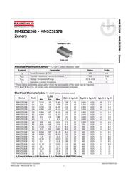 MMSZ5235B 数据规格书 1