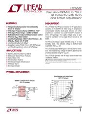 LTC5532EDC#TRPBF 数据规格书 1