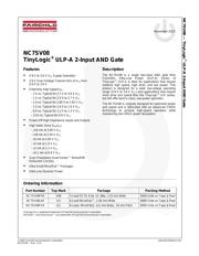 NC7SV08P5X datasheet.datasheet_page 1