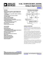 AD9683BCPZRL7-170 datasheet.datasheet_page 1