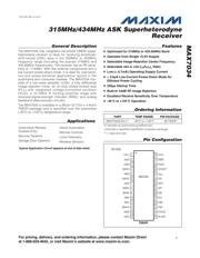 MAX7034EVKIT-315# datasheet.datasheet_page 1